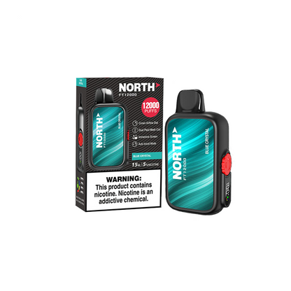 North FT12000 Disposable 12000 Puffs 15mL 50mg | MOQ 5 | Blue Crystal