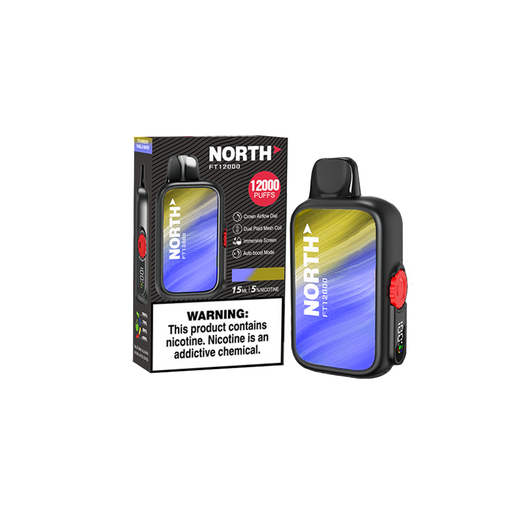 North FT12000 Disposable 12000 Puffs 15mL 50mg | MOQ 5 | Blueberry Lemon