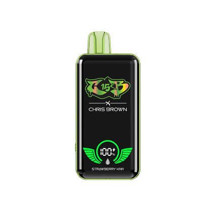 Chris Brown CB15K Disposable 15000 Puffs 15mL 50mg | MOQ 10 Strawberry Kiwi