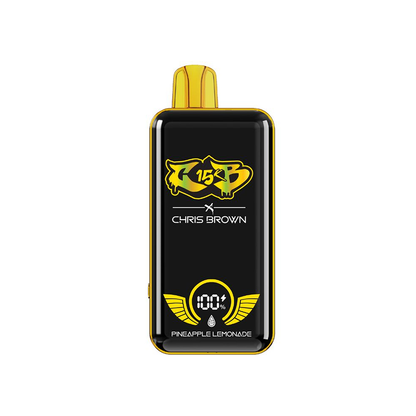 Chris Brown CB15K Disposable 15000 Puffs 15mL 50mg | MOQ 10 Pineapple Lemonade