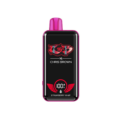 Chris Brown CB15K Disposable 15000 Puffs 15mL 50mg | MOQ 10 Strawberry Whip