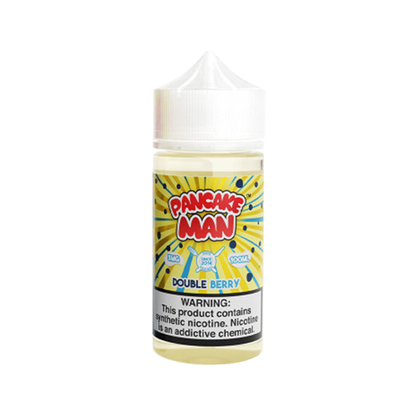 Pancake Man Series E-Liquid 100mL (Freebase) Double Berry Pancake