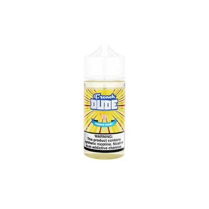 French Dude Series E-Liquid 100mL (Freebase) Cinnamon Sugar 