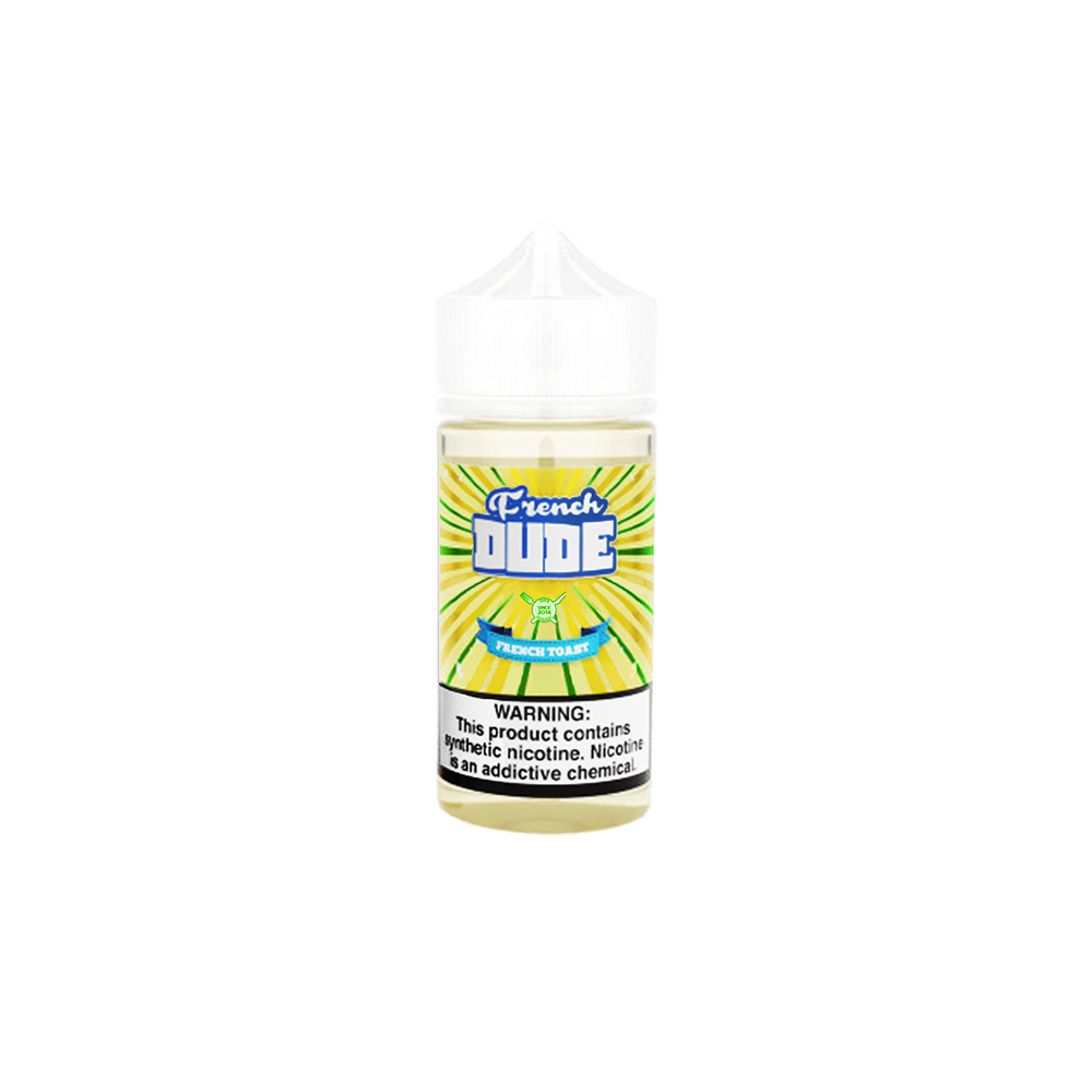 French Dude Series E-Liquid 100mL (Freebase)  Apple Fritter