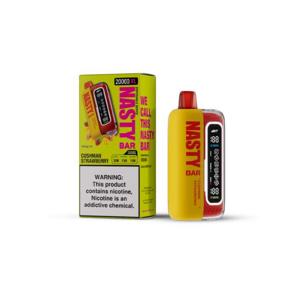 Nasty Bar XL Disposable 20,000 Puffs 17mL 50mg | MOQ 5 Cushman Strawberry