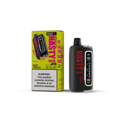 Nasty Bar XL Disposable 20,000 Puffs 17mL 50mg | MOQ 5 Sweet Tobacco