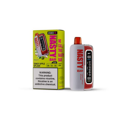 Nasty Bar XL Disposable 20,000 Puffs 17mL 50mg | MOQ 5 Tangy Apple Splash