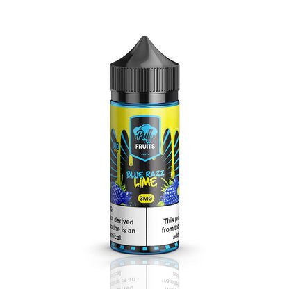 Puff Fruits & Fruit ICE Series E-Liquid 100mL (Freebase) Blue Razz Lime