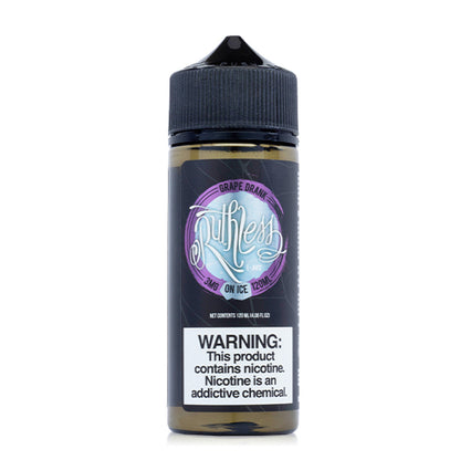 Ruthless Series E-Liquid 120mL (Freebase) Grape Drank On Ice