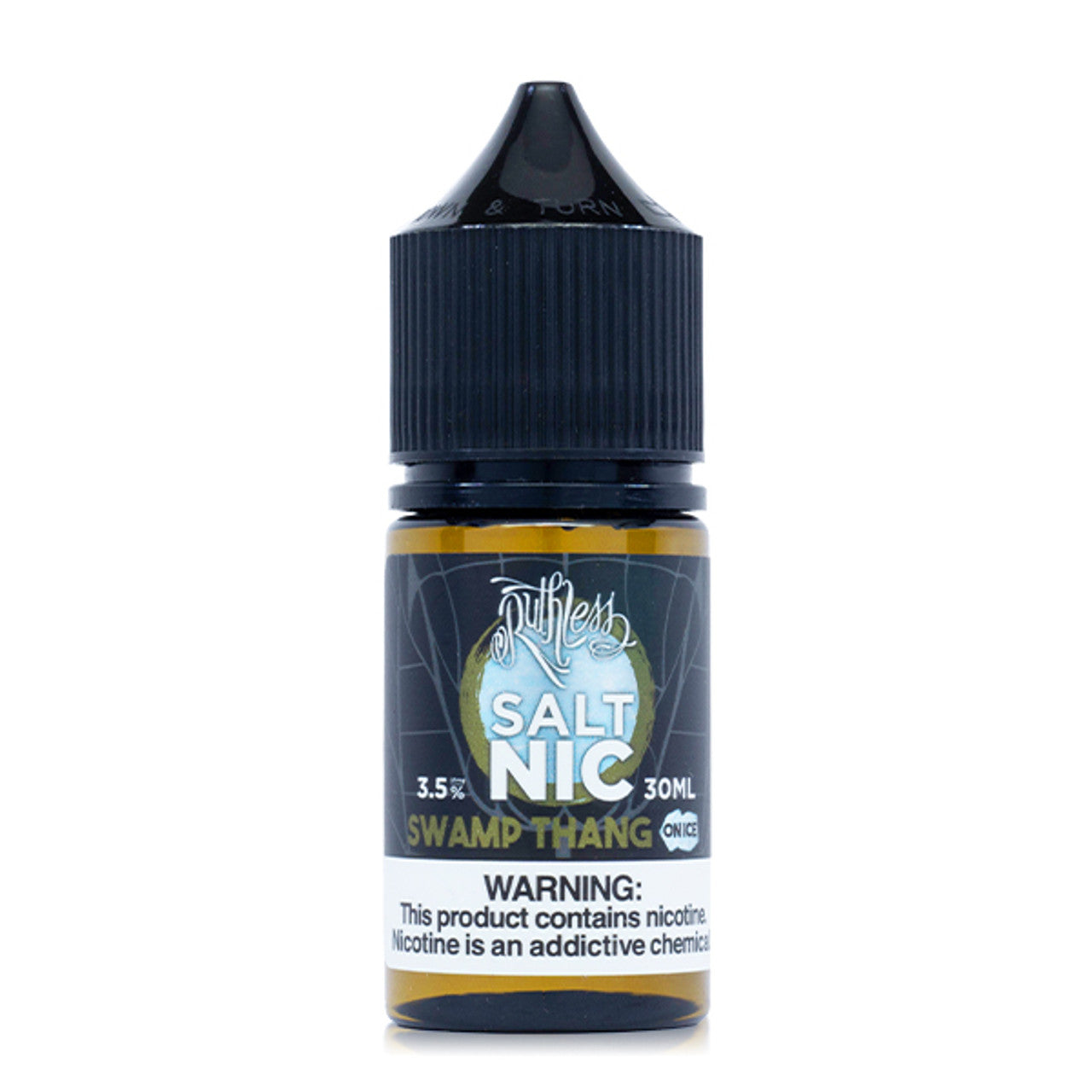 Ruthless Salt Series E-Liquid 30mL (Salt Nic) Swamp Thang On Ice