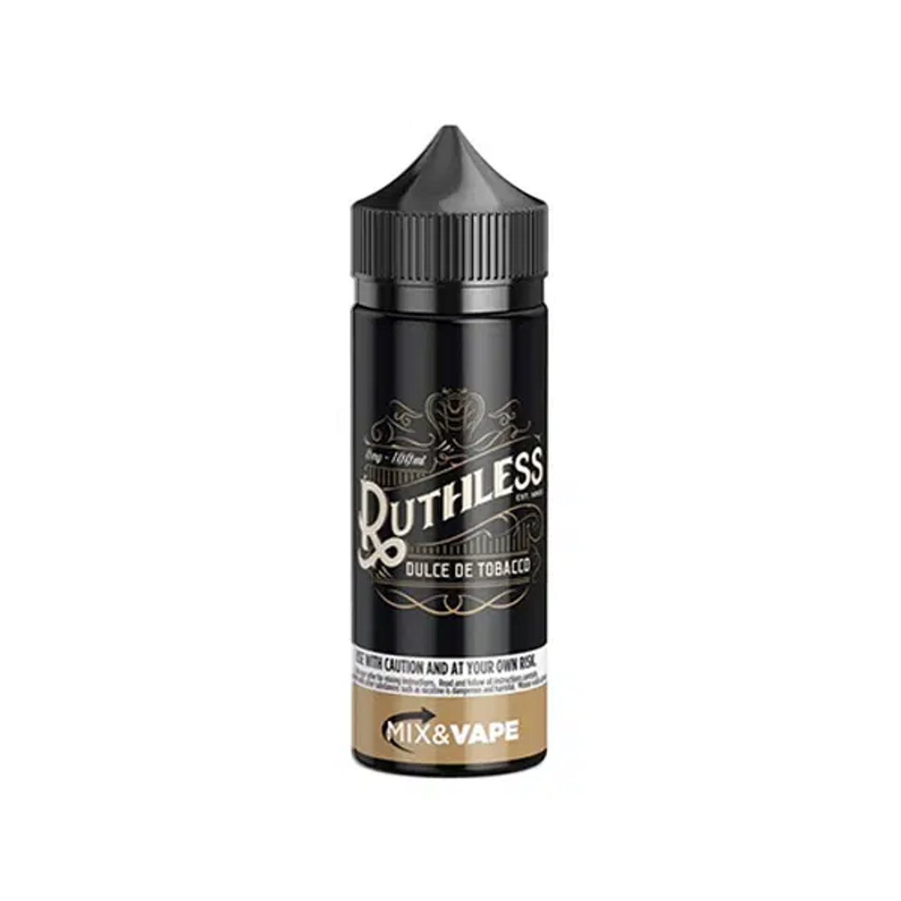 Ruthless Series E-Liquid 120mL (Freebase) Dulce De Tobacco