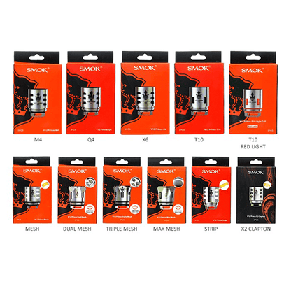 SMOK TFV12 Prince Coil (3-Pack) Group Photo