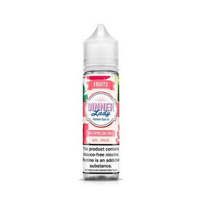 Dinner Lady TFN Series E-Liquid 60mL (Freebase) Watermelon Chill