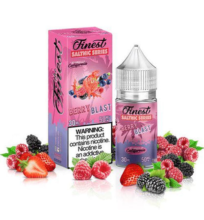 Finest Salt Series E-Liquid 30mL (Salt Nic) | Berry Blast with packaging