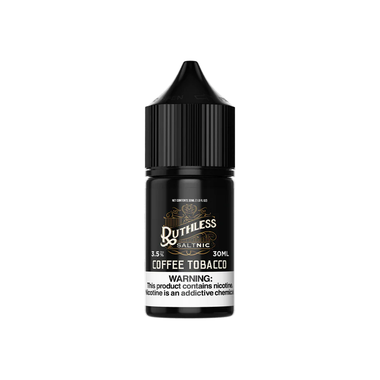 Ruthless Salt Series E-Liquid 30mL (Salt Nic) Coffee Tobacco (Tobacco Series)