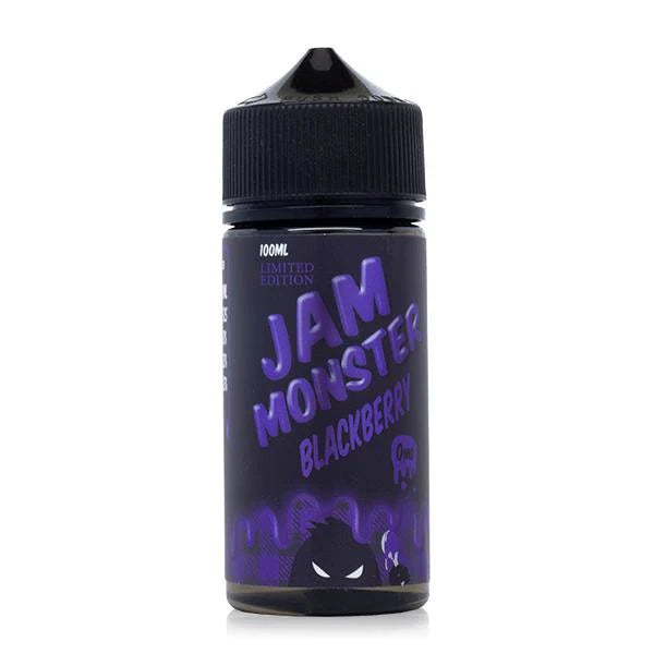 Jam Monster Original Series E-Liquid 100mL (Freebase) Black Berry