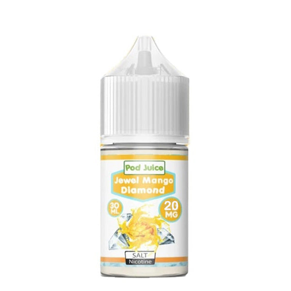 Pod Juice Salt TFN Series E-Liquid 30mL (Salt Nic) |  Jewel Mango Diamond