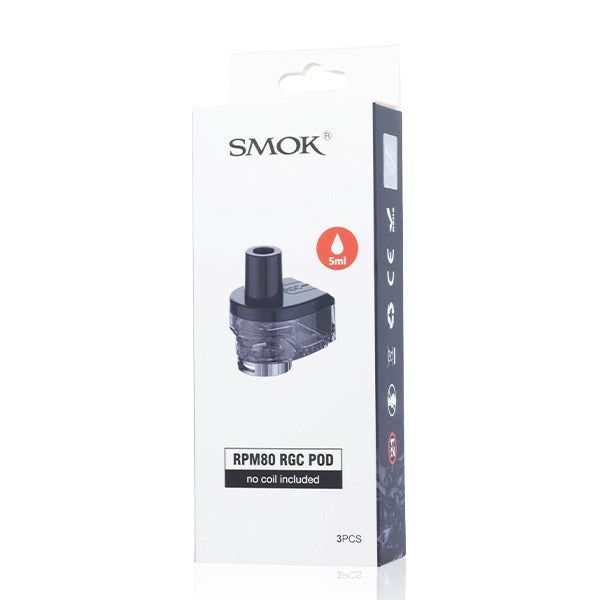 SMOK RPM80 Pod (3-Pack) | RGC Coil Compatible with Packaging