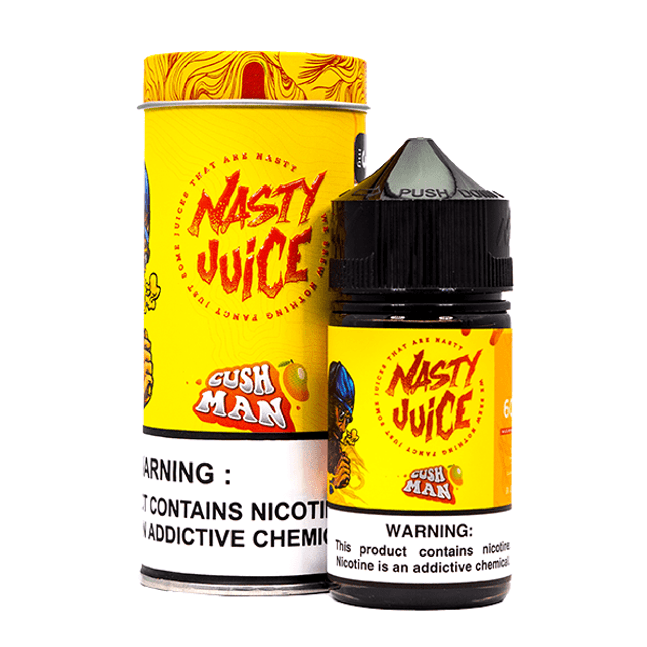 Nasty Juice E-Liquid 60mL Freebase Cushman with Packaging