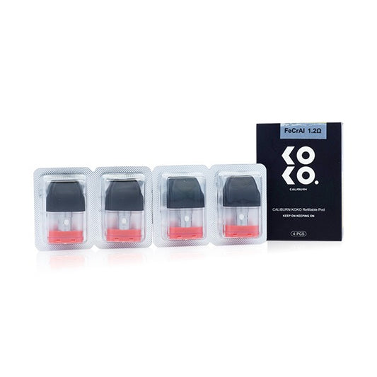 Uwell Caliburn KOKO Pods (4-Pack) | 1.2ohm with Packaging