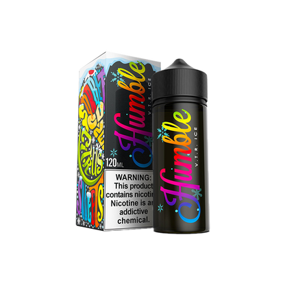 Humble TFN Series E-Liquid 120 mL Freebase VTR Ice with packaging 