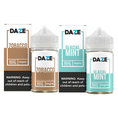 7Daze TF-Nic Series E-Liquid 60ml (Freebase) Group Photo