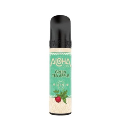 Aloha Sun Disposable 3000 Puffs 8mL 50mg | MOQ 10 Green Tea Apple 