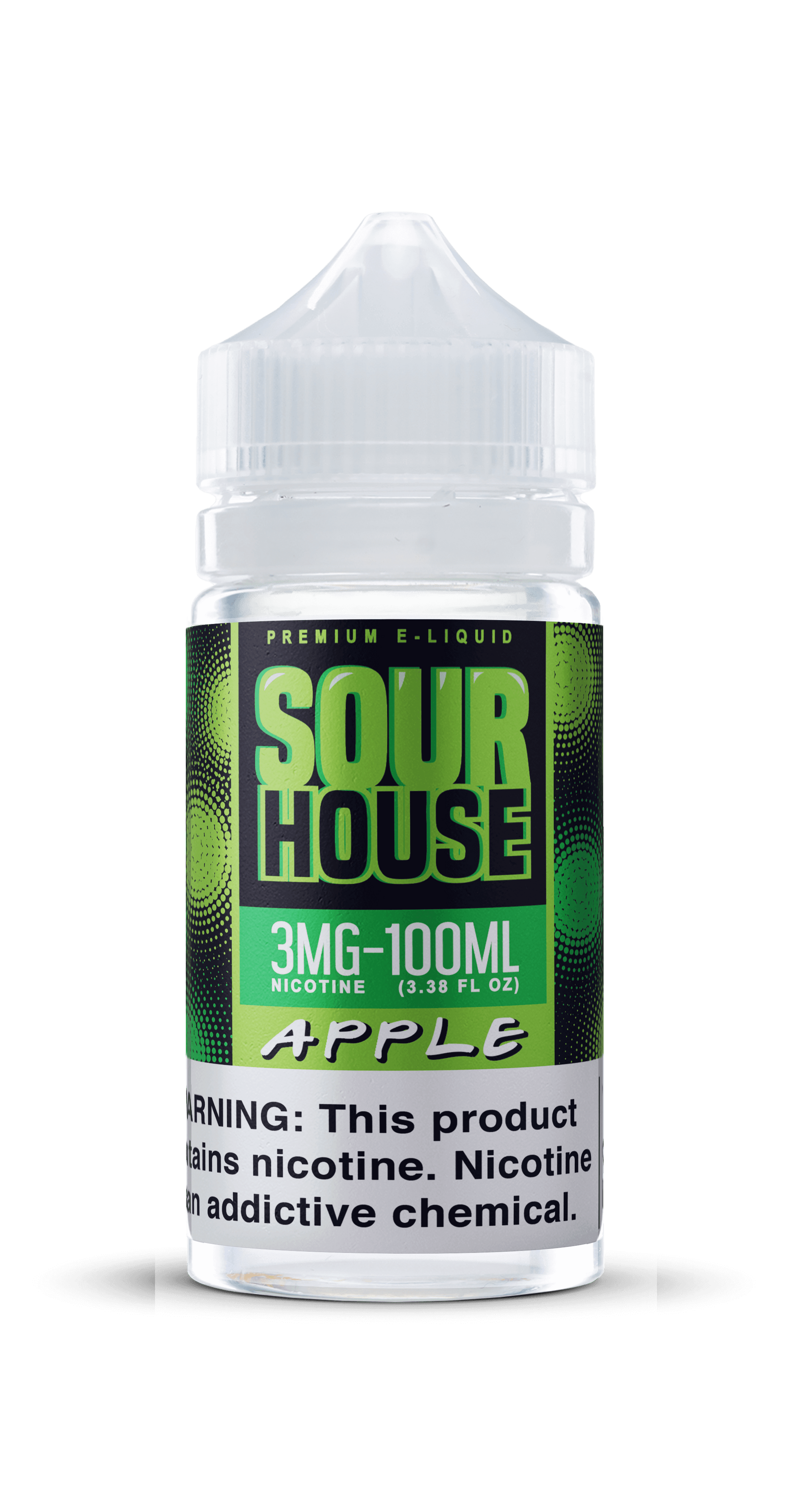 Sour House E-Juice 100mL (Freebase) | Apple