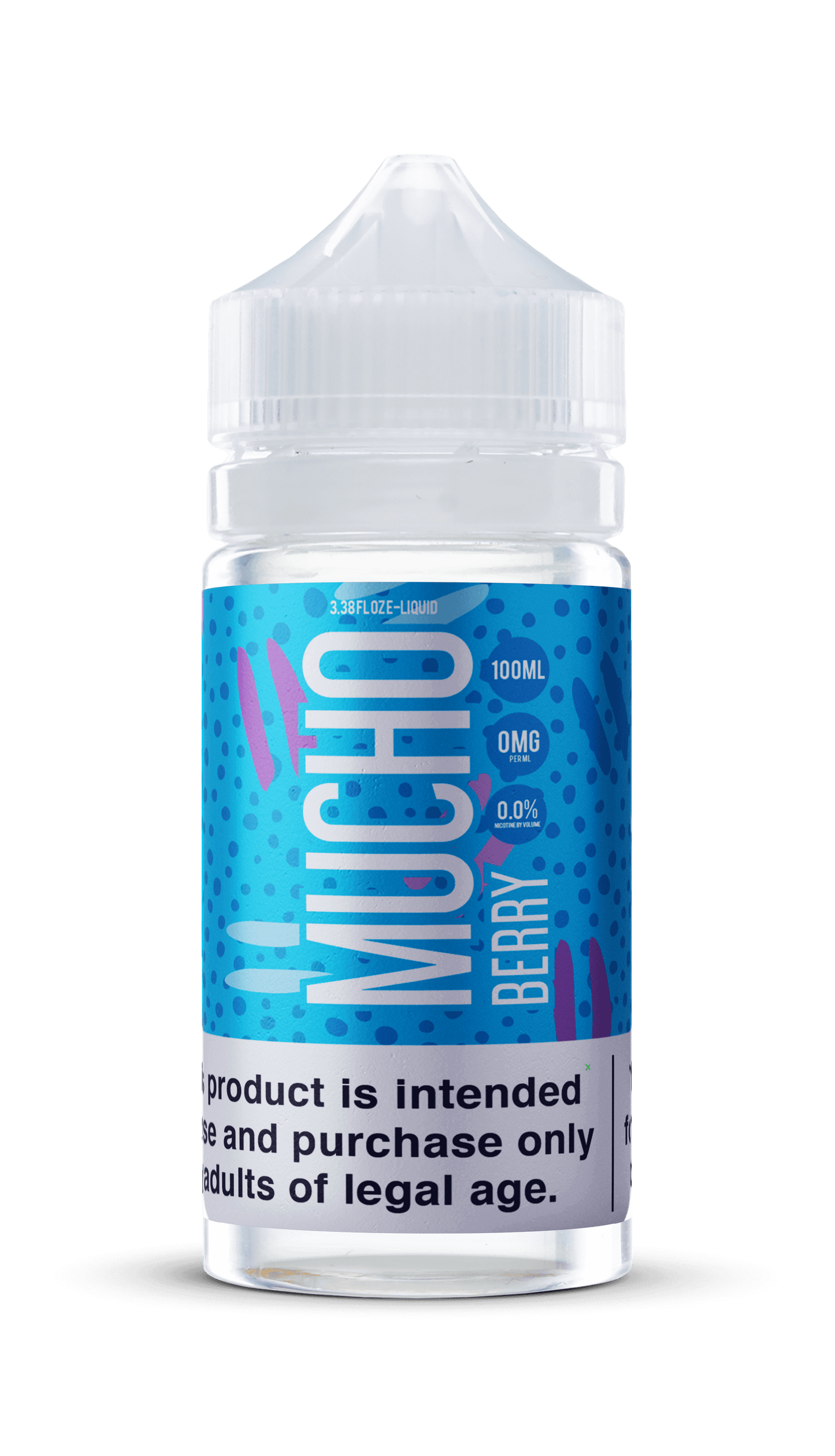 Mucho Series E-Liquid 100mL (Freebase) Berry