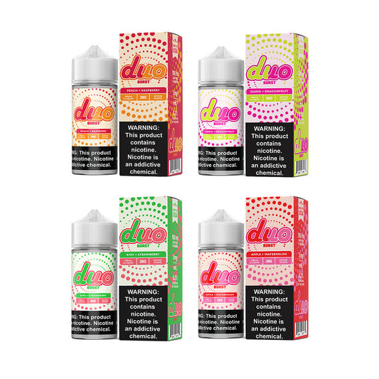 Burst Duo Series E-Liquid 100mL Freebase | Group Photo