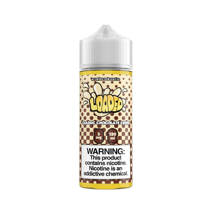 LOADED Series E-Liquid 120mL (Freebase) | Classic Chocolate Crepe