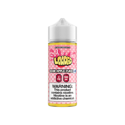 LOADED Series E-Liquid 120mL (Freebase) | Cran Apple Juice Iced