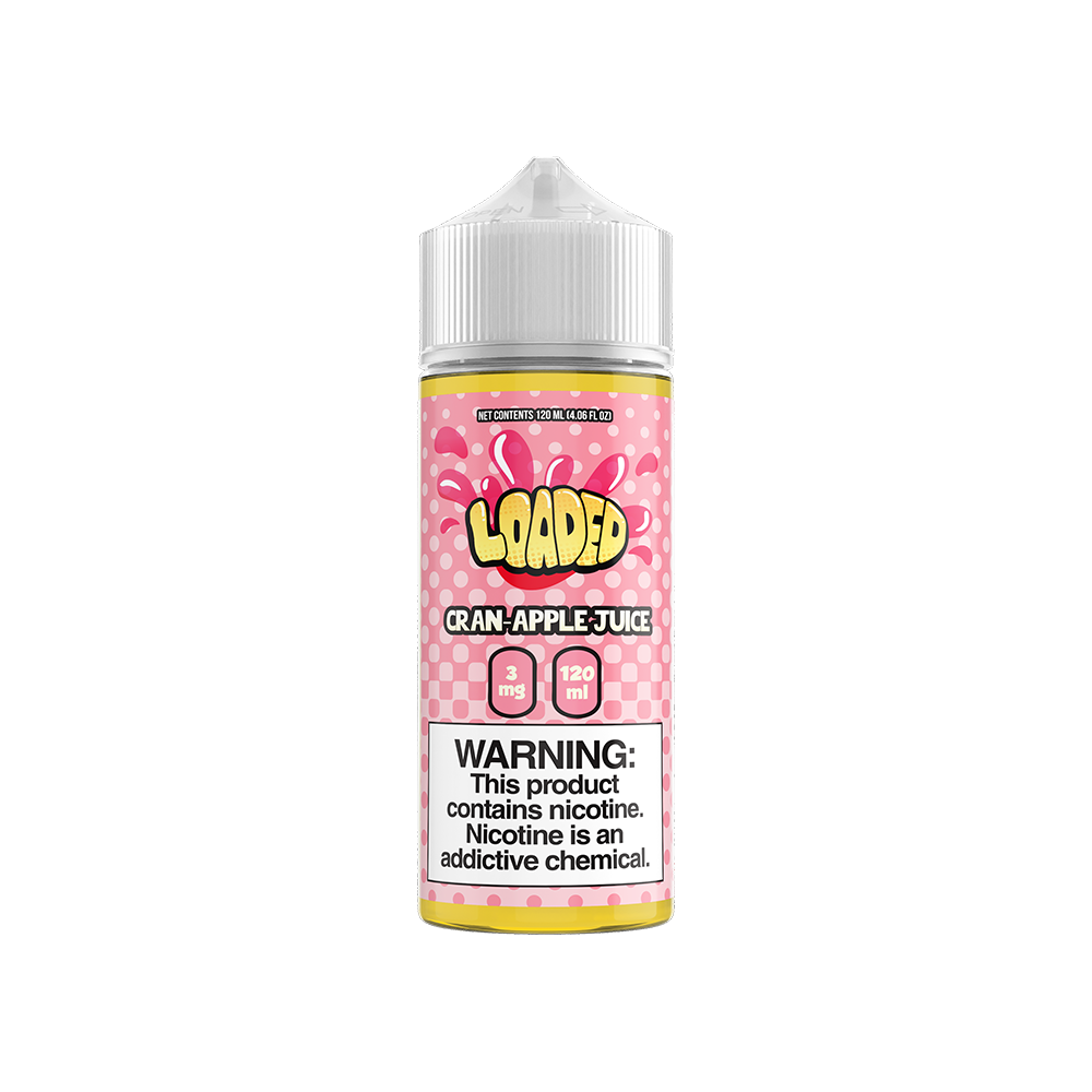 LOADED Series E-Liquid 120mL (Freebase) | Cran Apple Juice