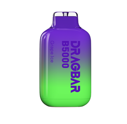 DRAGBAR B5000 Disposable 5000 Puffs 13mL 50mg | MOQ 5 | Grape Ice