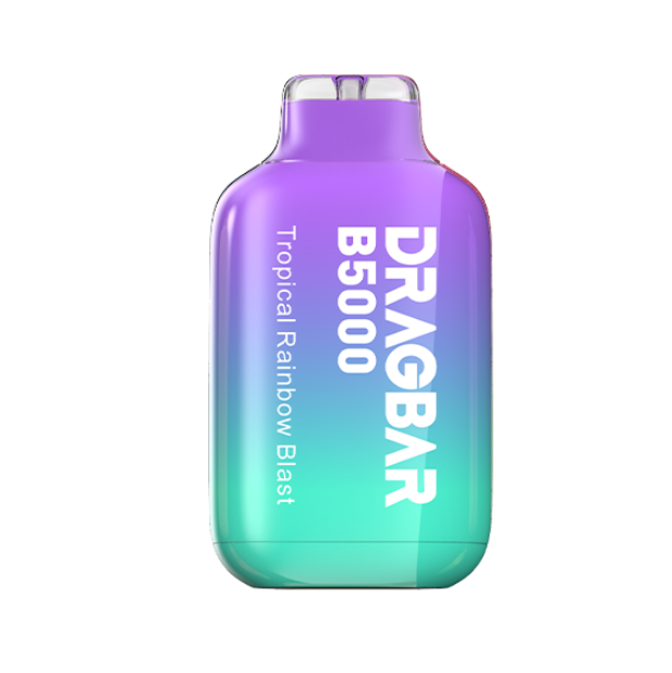 DRAGBAR B5000 Disposable 5000 Puffs 13mL 50mg | MOQ 5 | Tropical Rainbow Blast