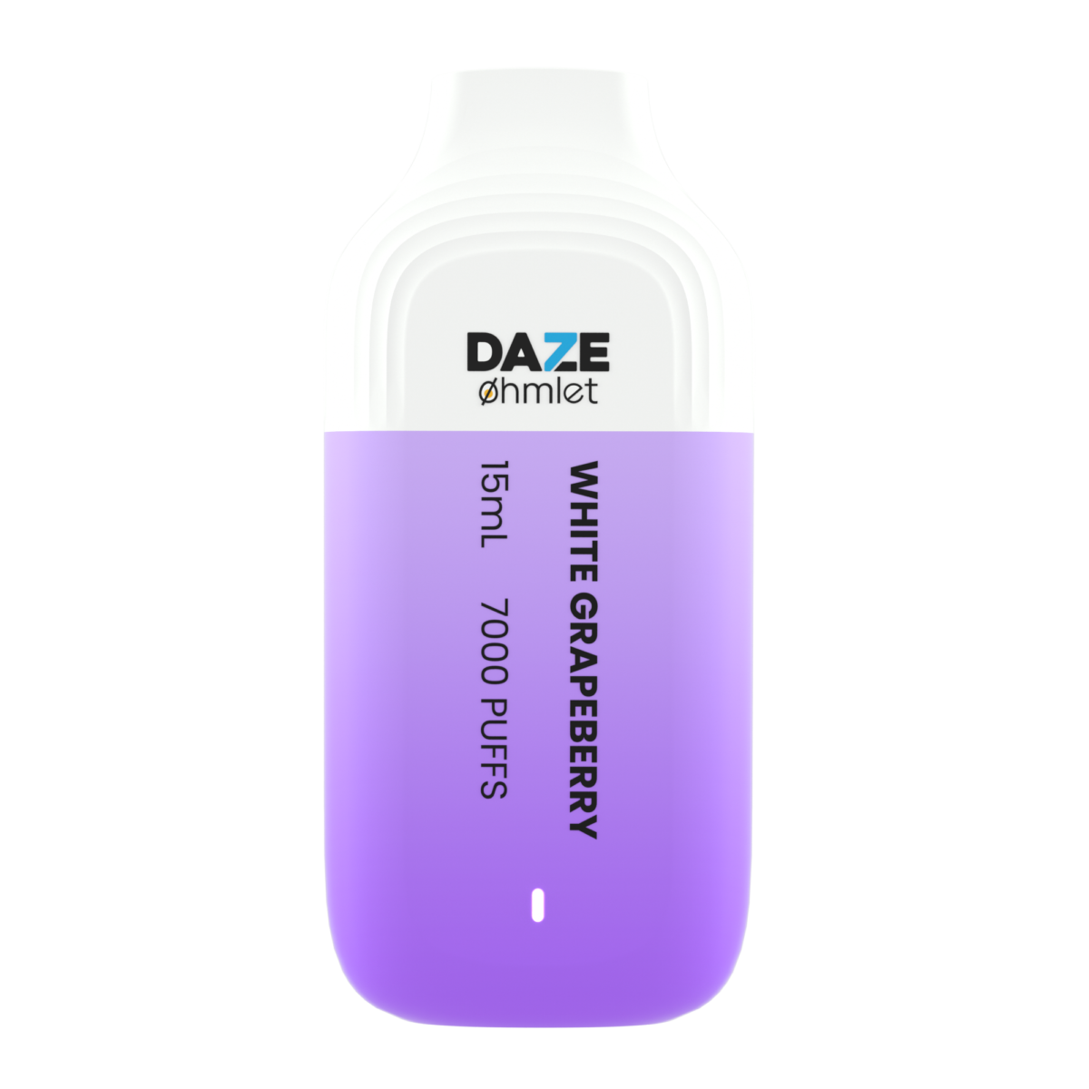 7Daze OHMLET Disposable 7000 Puffs 15mL | MOQ 10 | 00mg, 20mg, 50mg White Grape Berry