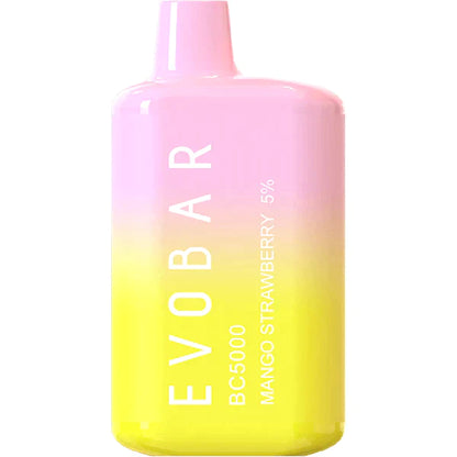 Evo Bar ET BC5000 Disposable 5000 Puff 13mL 50mg | MOQ 10 | Mango Strawberry