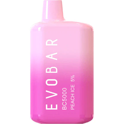 Evo Bar ET BC5000 Disposable 5000 Puff 13mL 50mg | MOQ 10 | Peach Ice