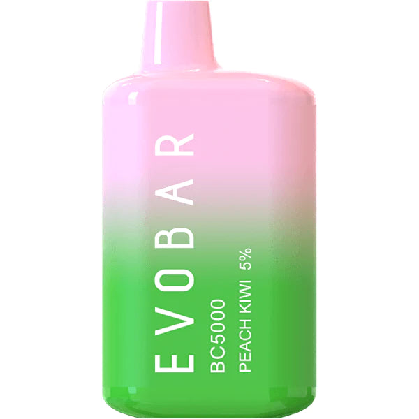 Evo Bar ET BC5000 Disposable 5000 Puff 13mL 50mg | MOQ 10 | Peach Kiwi