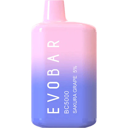 Evo Bar ET BC5000 Disposable 5000 Puff 13mL 50mg | MOQ 10 | Sakura Grape