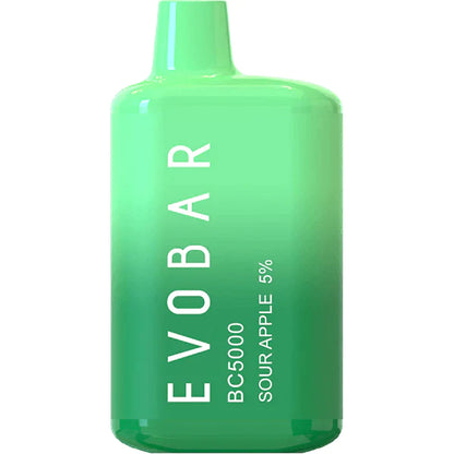 Evo Bar ET BC5000 Disposable 5000 Puff 13mL 50mg | MOQ 10 | Sour Apple