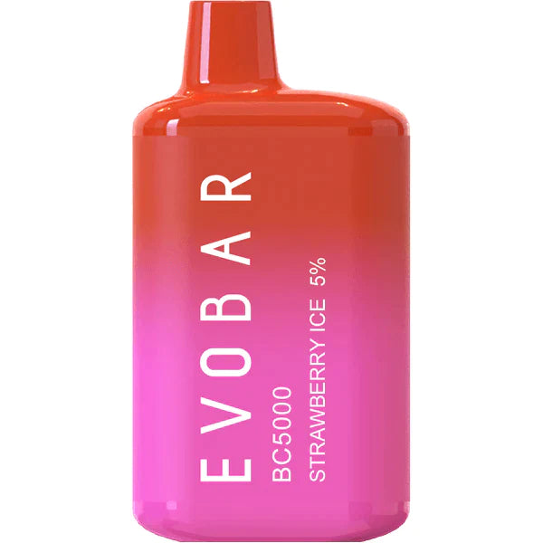 Evo Bar ET BC5000 Disposable 5000 Puff 13mL 50mg | MOQ 10 | Strawberry Ice