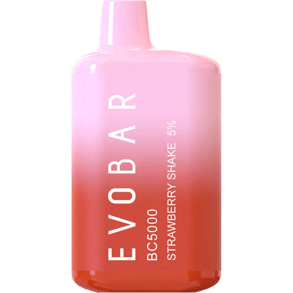 Evo Bar ET BC5000 Disposable 5000 Puff 13mL 50mg | MOQ 10 | Strawberry Shake