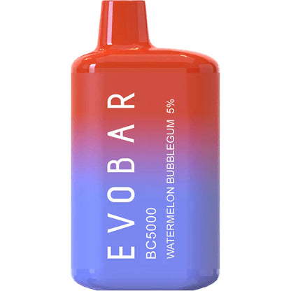 Evo Bar ET BC5000 Disposable 5000 Puff 13mL 50mg | MOQ 10 | Watermelon Bubblegum