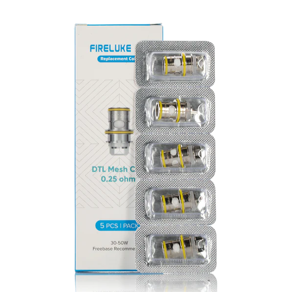 Freemax Fireluke 22 Coils (5-Pack) | DTL 0.25ohm 