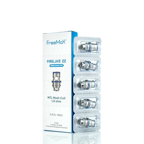 Freemax Fireluke 22 Coils (5-Pack) | MTL 1.0ohm