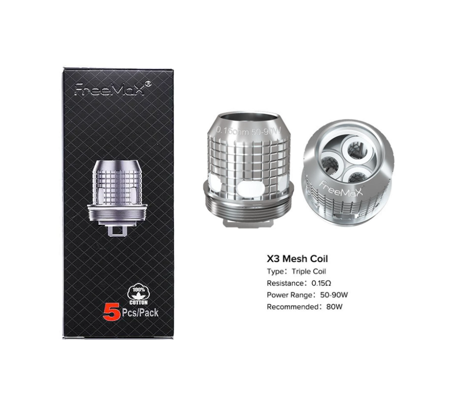 FreeMax Fireluke Mesh Replacement Coils (Pack of 5)