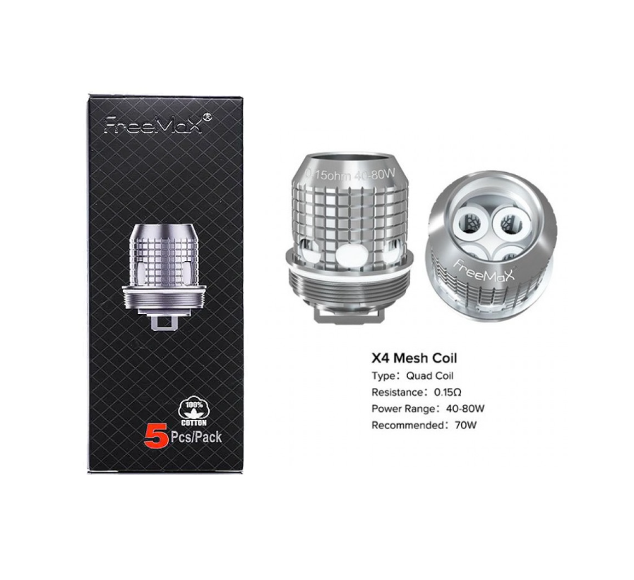 FreeMax Fireluke Mesh Replacement Coils (Pack of 5)