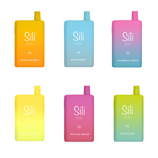 Sili Box Disposable 6000 Puffs 16mL 50mg | MOQ 5pc