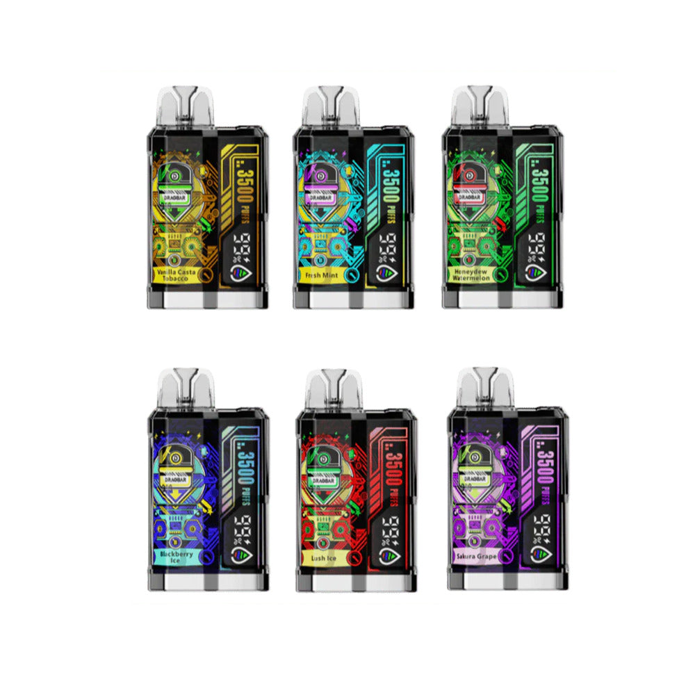 ZOVOO DRAGBAR B3500 Disposable 3500 Puffs 8mL 50mg | MOQ 10